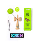 KENDAMA - POP RUBBER LIME GREEN