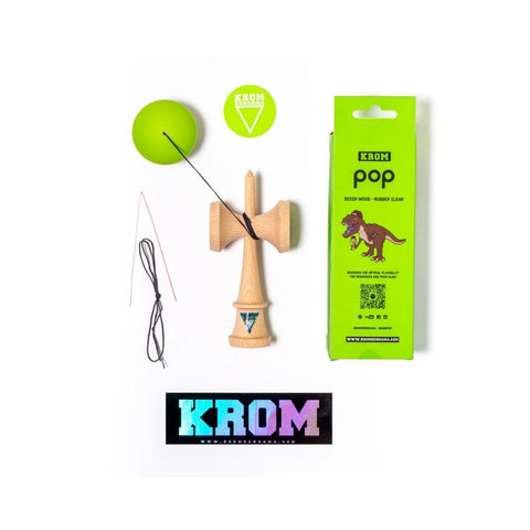 KENDAMA - POP RUBBER LIME GREEN