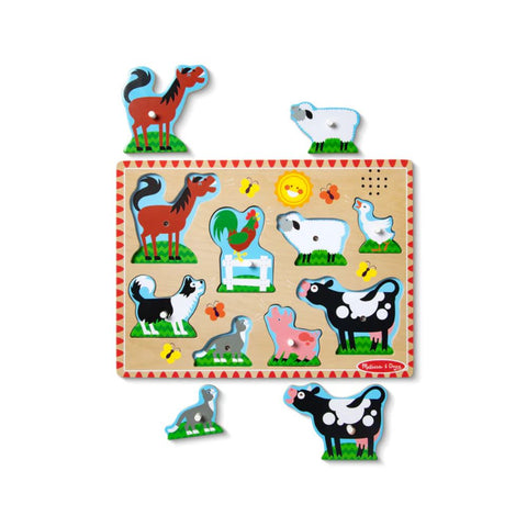 Melissa & Doug - Farm Animals Sound Puzzle