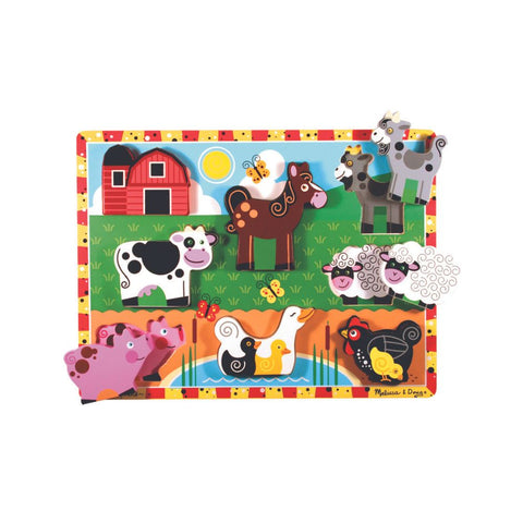 Melissa & Doug - Farm Chunky Puzzle