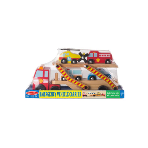 Melissa & Doug Emergency Vehicle Carrier