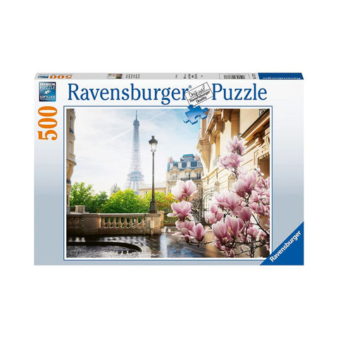 Ravensburger springtime in Paris, 500pc