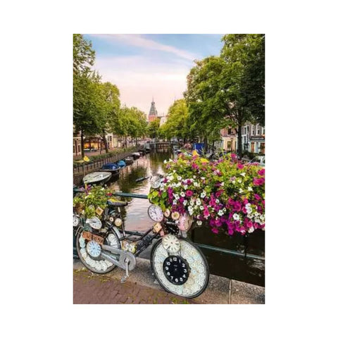 Ravensburger - Bicycle and Flowers in Amsterdam 1000 pieces