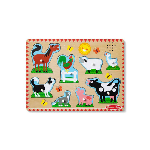 Melissa & Doug - Farm Animals Sound Puzzle