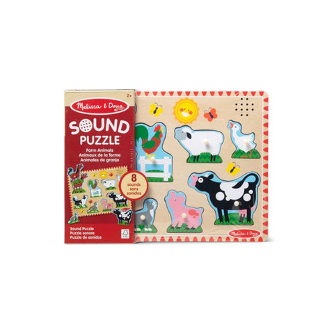 Melissa & Doug - Farm Animals Sound Puzzle