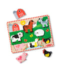 Melissa & Doug - Farm Chunky Puzzle