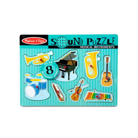 Melissa & Doug - Musical Instruments Sound Puzzle 