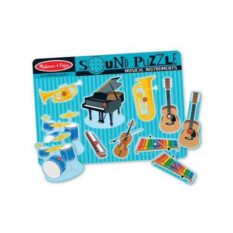 Melissa & Doug - Musical Instruments Sound Puzzle 