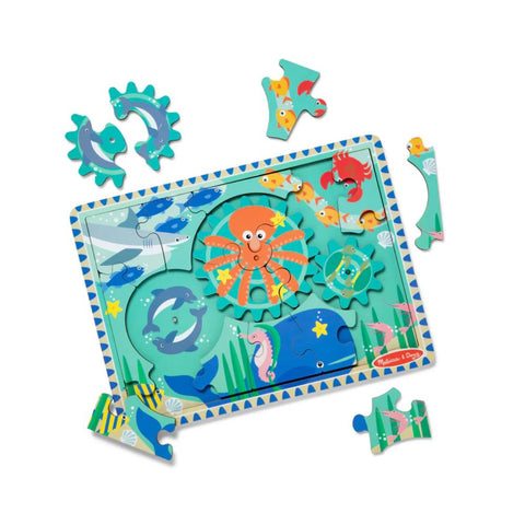 Melissa & Doug - Wooden Underwater Gear Puzzle