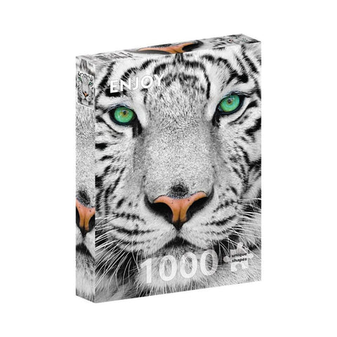 Enjoy - White Siberian Tiger 1000 pieces