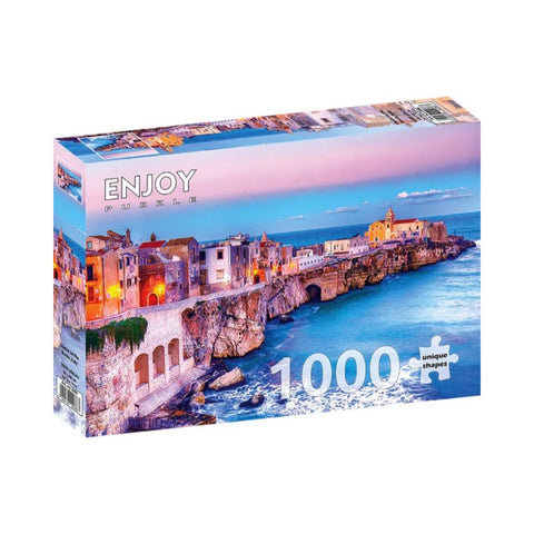 Vieste on the Rocks, Italy 1000 pieces