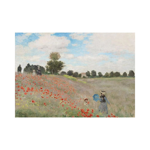 Bluebird Puzzle - Claude Monet - Poppy Field, 1873, 1000 pieces