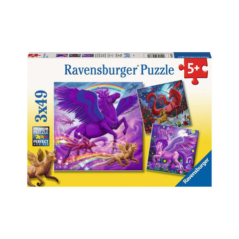 Ravensburger - Mythical Majesty 3 x 49 pieces