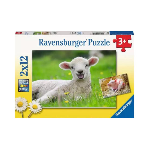 Ravensburger - Farm Animal Babies 2 x 12 pieces