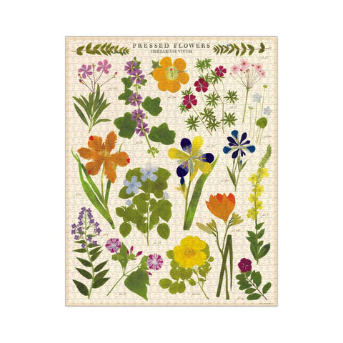 Cavallini & Co. Pressed Flowers 1000pc puzzle