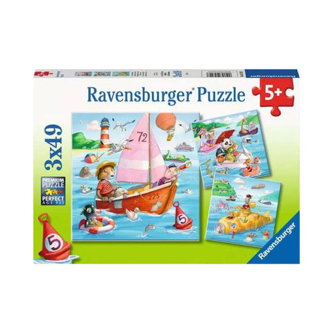 Ravensburger - Fun on the Water 3 x 49 pieces