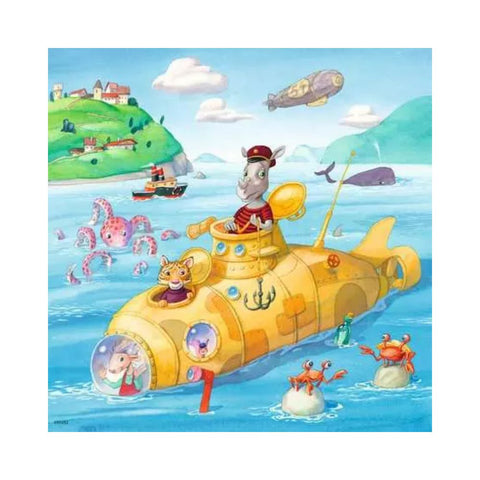 Ravensburger - Fun on the Water 3 x 49 pieces