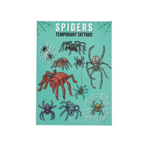 Rex London Temporary Tattoos Spiders