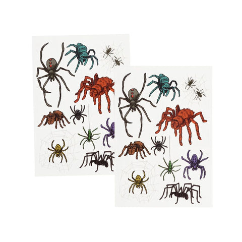 Rex London Temporary Tattoos Spiders