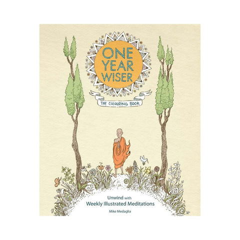 One Year Wiser The Colouring Book by Mike Medaglia