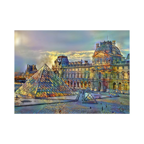 Louvre Museum, Paris, France, 1000pc