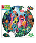 eeBoo 500 Pc Round Puzzle