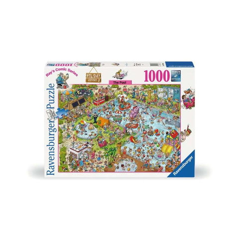 Ravensburger - Holiday Resort 3-The Pool 1000 pieces