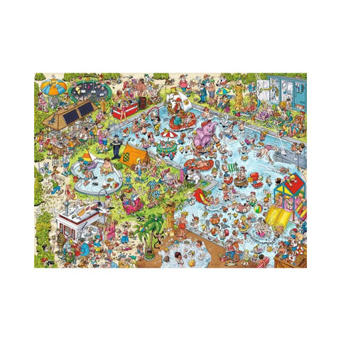 Ravensburger - Holiday Resort 3-The Pool 1000 pieces