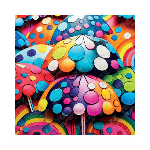 Colourful Umbrella 