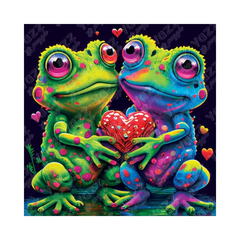 Frogs In Love