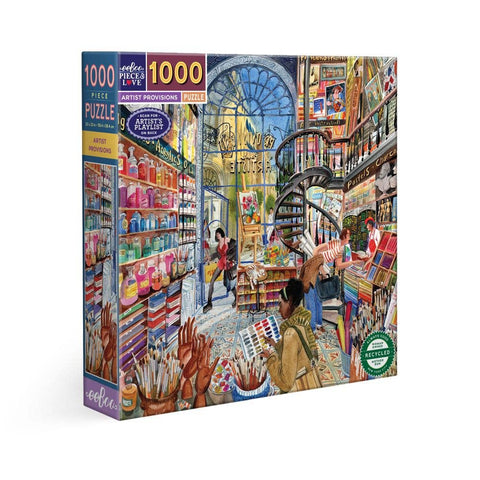 EeBoo - Artist's Provision 1000 Pc Puzzle