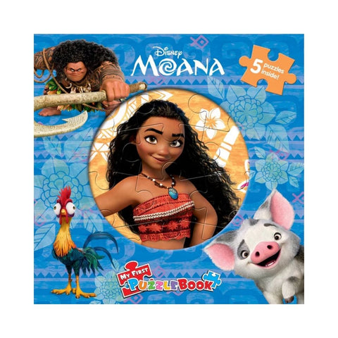 Moana - My First Puzzle Book