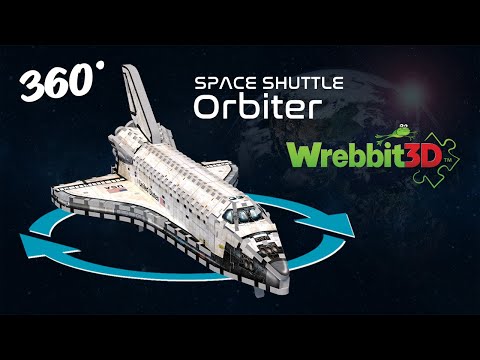 Wrebbit 3D Space Shuttle 435 pieces