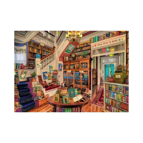 Ravensburger - Fantasy Bookshop 1000 piece puzzle