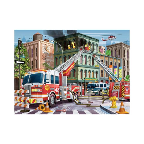 Ravensburger - Fire Truck Rescue 100pc XXL puzzle