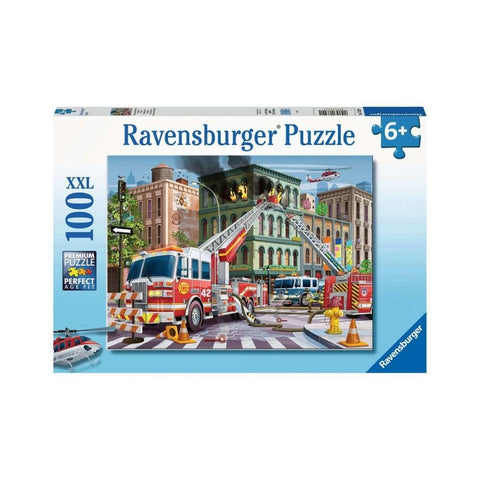 Ravensburger - Fire Truck Rescue 100pc XXL puzzle