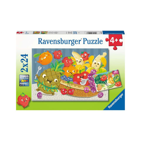 Ravensburger - Fruit & Veggie Fun 2 x 24pc Puzzle