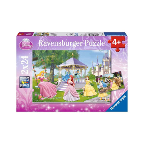 Enchanting Princesses 2 x 24pc Puzzle