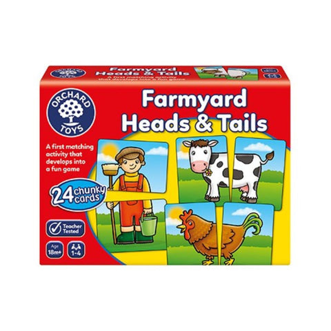 Orchard Toys Farmyard heads and tails