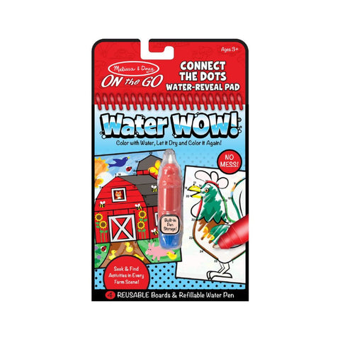 Melissa & Doug - Water Wow! Connect the Dots Farm On the Go Travel Activity