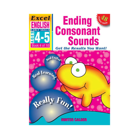 Excel Early Skills English Bk 4 Ending Consonant Sounds