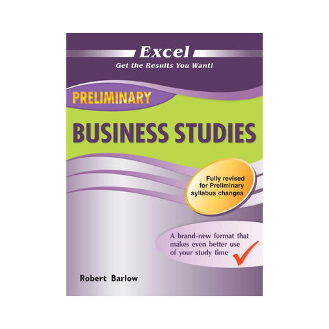 Excel Preliminary Business Studies