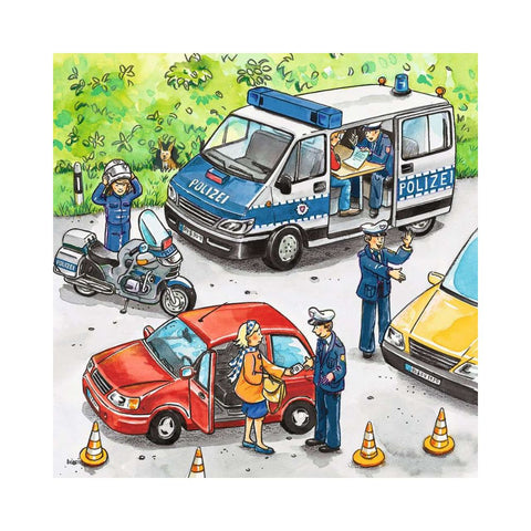 Ravensburger Police in Action 3 x 49pc puzzles