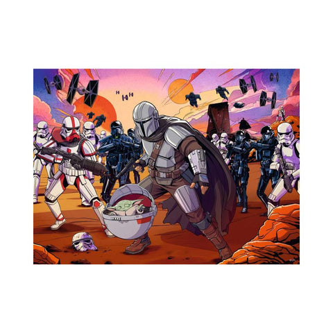 Ravensburger Star Wars The Mandalorian: Face-Off 200pc puzzle
