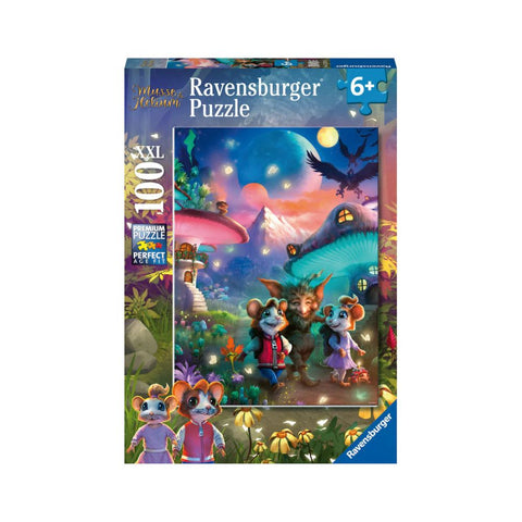 Ravensbruger The Enchanting Mushroom Town 100pc puzzle