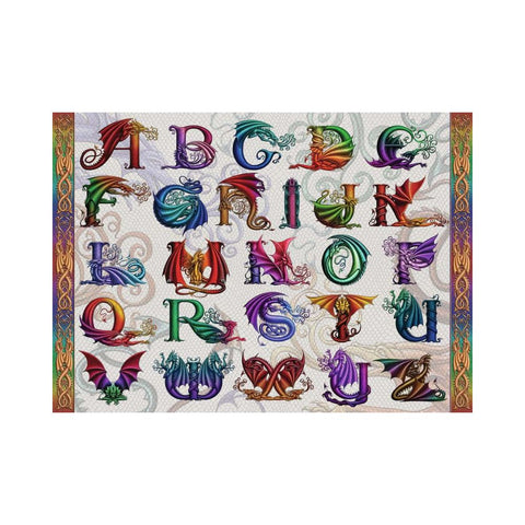 Ravensburger 1000pc Puzzle Dragon Alphabet