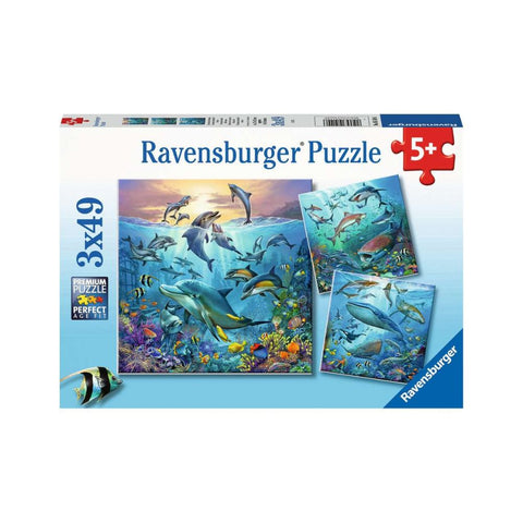 Ravensburger 3 x 49pc Puzzle Ocean Life