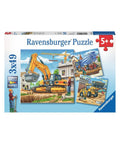 Ravensburger 3 x 49pc Puzzles Large Construction Vehicles