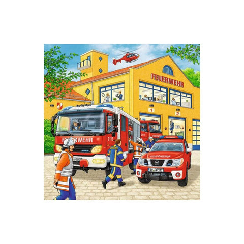 Ravensburger 3 x 49pc Puzzles Fire Brigade Run