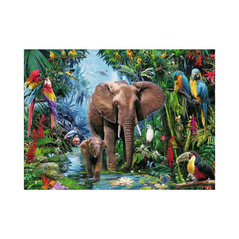 Ravensburger 150pc Puzzle Elephants at the Oasis